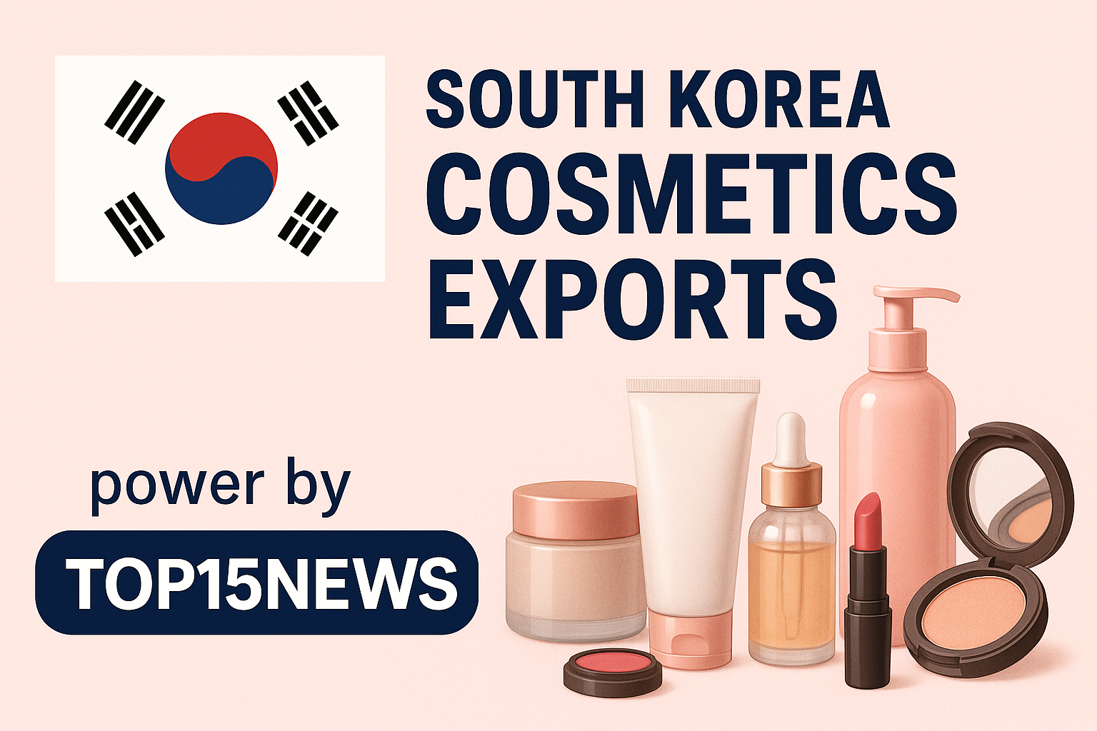 South Korea cosmetics exports