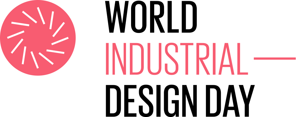 People celebrating World Industrial Design Day with innovative product displays and design workshops