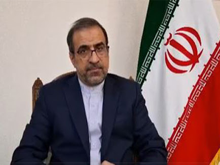 Iran Envoy Slams US and Israel during press briefing in India