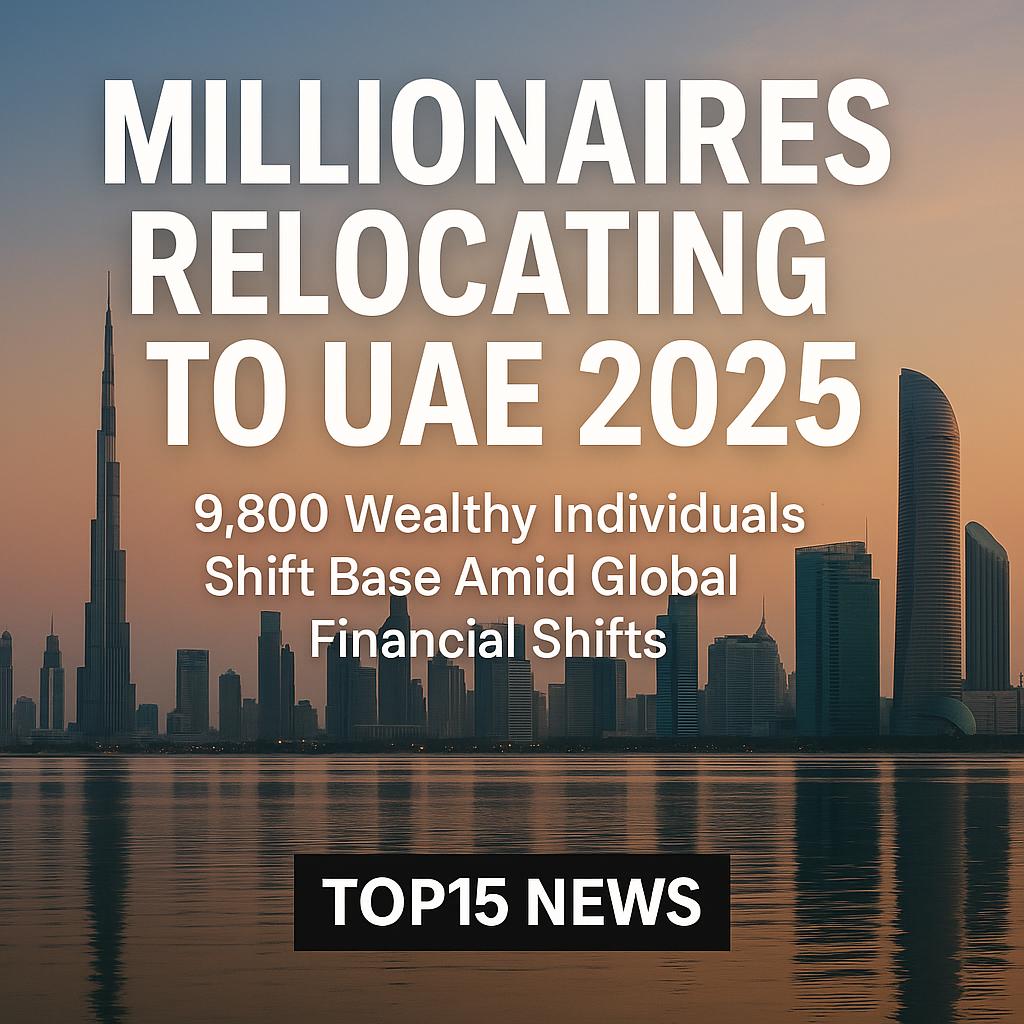 millionaires relocating to UAE 2025