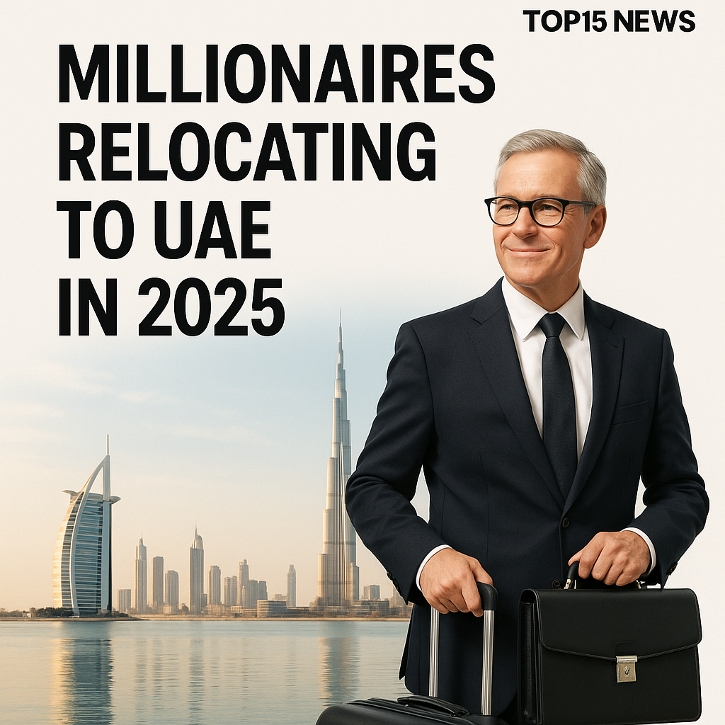 millionaires relocating to UAE 2025