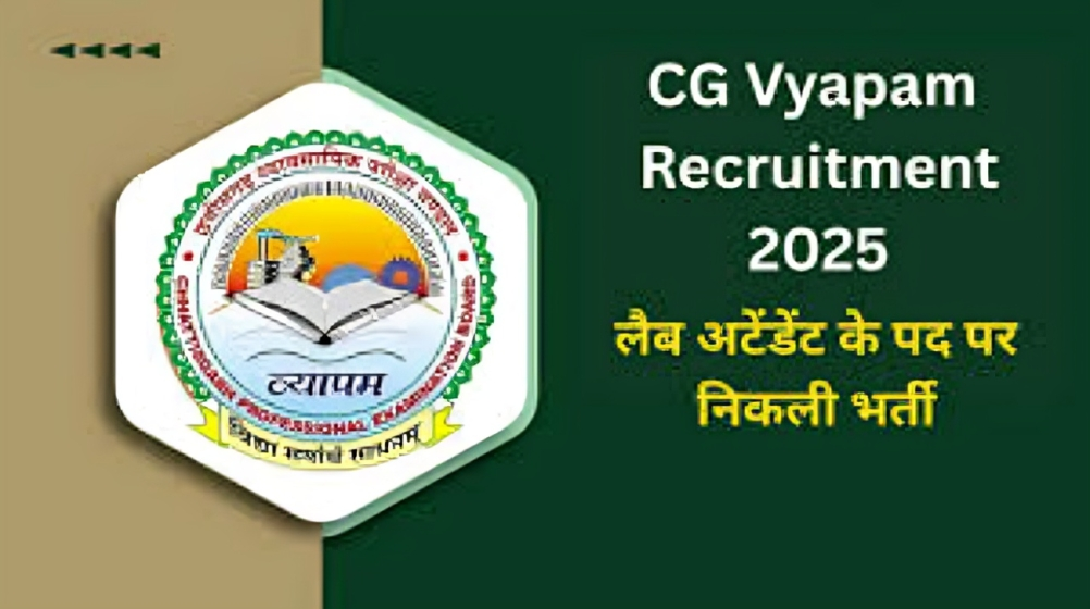 CG Vyapam 2025:Group D Vacancies