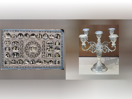 PM Modi gifts Pattachitra painting, silver candle stand