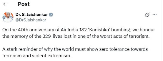 ‘The Bomb Was Planted in Canada’: Canadian Ambassador’s Big Statement on Kanishka Bombing Anniversary