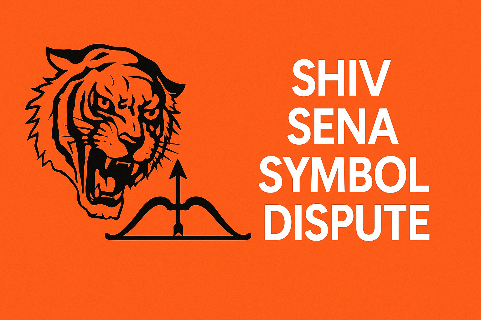 Shiv Sena symbol dispute