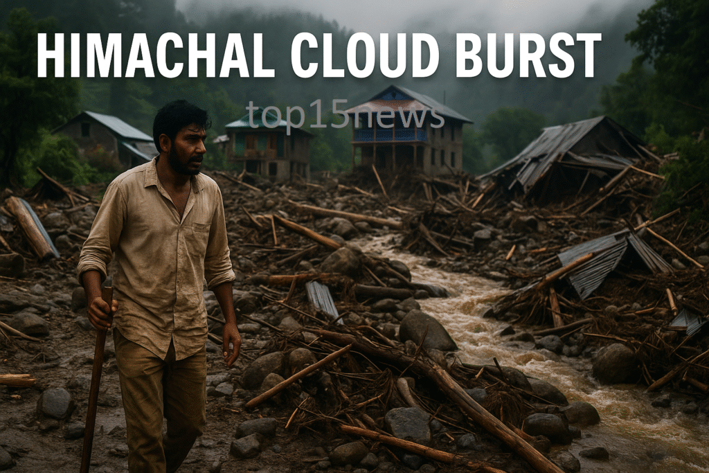 Himachal Cloudburst Disaster: Entire Village Swept Away, 34 Missing