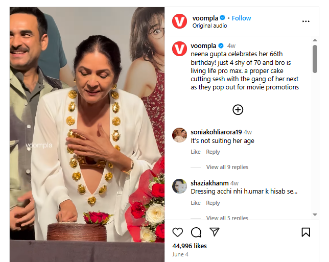 Celebrating Neena Gupta at 66: A Journey of Resilience and Reinvention