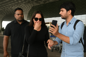 Nora Fatehi Airport Breakdown Raises Eyebrows Over Fan Conduct