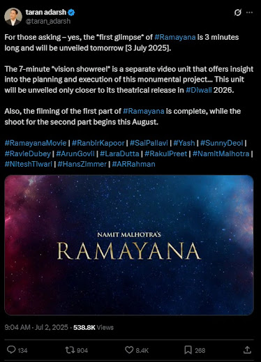 Ramayana first glimpse